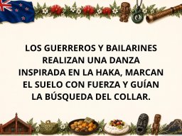 06-DramatizacionesNuevaZelanda-LosGuerrerosyBailarinesrealizanunaDanza